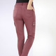 Hosen - Cargohose in 5-Pocket-Form – Farbe ROSTROT – Ansicht 4 Hosen - Cargohose in 5-Pocket-Form, in Größe 017 bis 050, in Farbe ROSTROT – Farbe ROSTROT – Ansicht 4