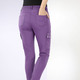Hosen - Cargohose in 5-Pocket-Form, in Größe 017 bis 050, in Farbe ROSTROT – Farbe LAVENDEL – Ansicht 4