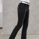 Jeans - Bauchweg-Jeans in 5-Pocket-Form – Farbe SCHWARZ – Ansicht 1 Jeans - Bauchweg-Jeans in 5-Pocket-Form, in Größe 018 bis 052, in Farbe JEANSBLAU – Farbe SCHWARZ – Ansicht 1