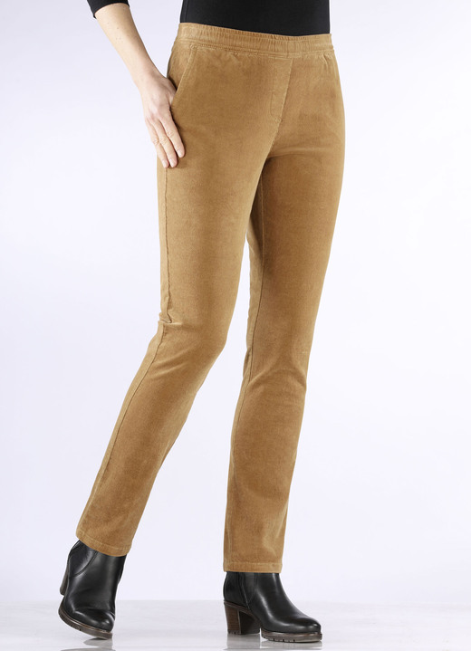 - Cordhose in Schlupfform, in Größe 018 bis 052, in Farbe CAMEL Ansicht 3