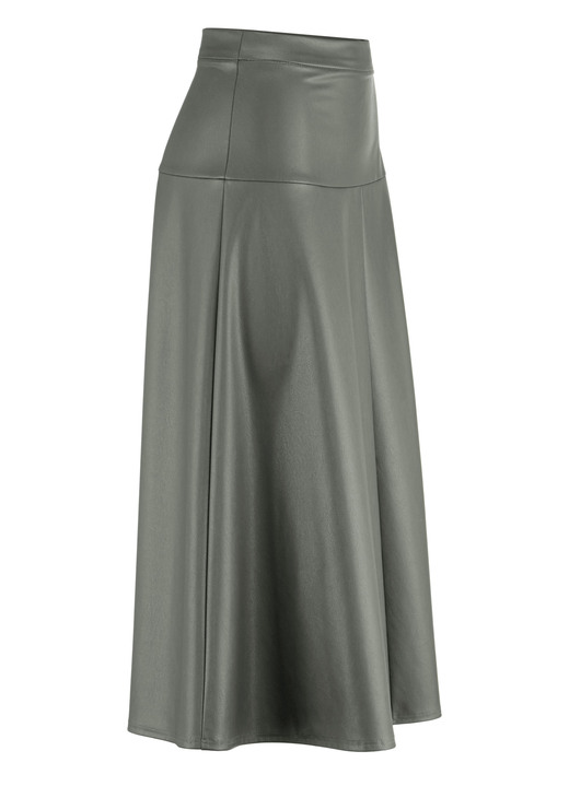 Röcke - Rock in leichter Tellerform, in Größe 017 bis 052, in Farbe COGNAC Ansicht 5