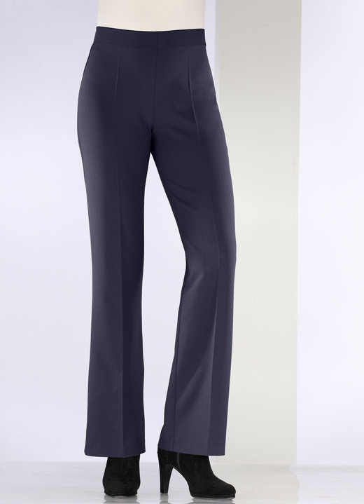 Hosen - Schicke Hose mit ausgestellter Fußweite, in Größe 018 bis 054, in Farbe HELLOLIV Ansicht 12