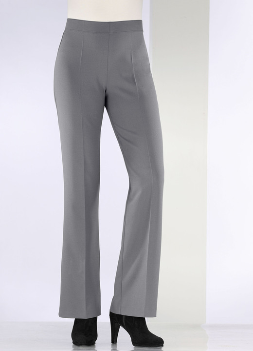 Hosen - Schicke Hose mit ausgestellter Fußweite, in Größe 018 bis 054, in Farbe HELLOLIV Ansicht 6