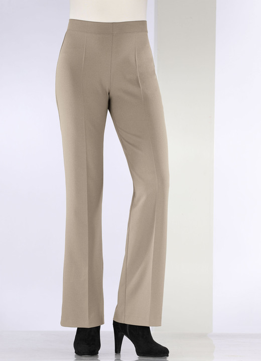 Hosen - Schicke Hose mit ausgestellter Fußweite, in Größe 018 bis 054, in Farbe HELLOLIV Ansicht 9