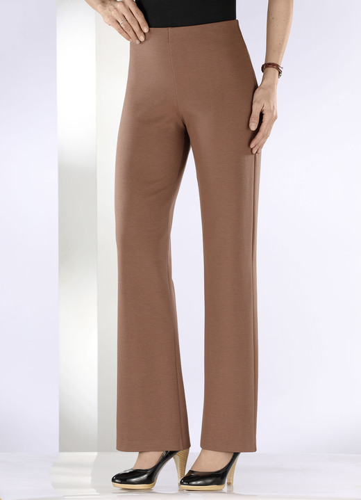 Hosen in Schlupfform - Jerseyhose mit ausgestellter Fußweite, in Größe 018 bis 092, in Farbe ROYALBLAU Ansicht 9