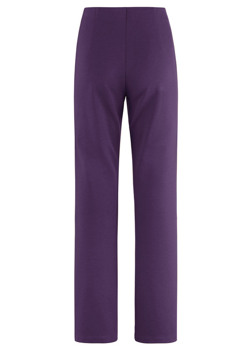 Hosen in Schlupfform - Jerseyhose mit ausgestellter Fußweite, in Größe 018 bis 092, in Farbe ROYALBLAU Ansicht 20