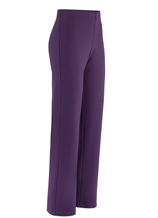 Hosen in Schlupfform - Jerseyhose mit ausgestellter Fußweite, in Größe 018 bis 092, in Farbe ROYALBLAU Ansicht 19