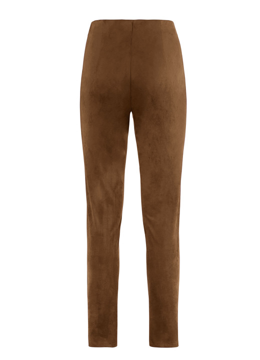 Hosen - Hose in Wildleder-Optik Ansicht 2 Hosen - Hose in Wildleder-Optik, in Größe 017 bis 052, in Farbe COGNAC Ansicht 2