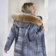 Winterjacken - Jacke mit abnehmbarer Kapuze, in Größe 036 bis 052, in Farbe RAUCHBLAU – Farbe RAUCHBLAU – Ansicht 3