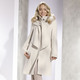 Jacken & Mäntel - Kurzmantel mit abnehmbarem Schal – Farbe CREME – Ansicht 1 Jacken & Mäntel - Kurzmantel mit abnehmbarem Schal, in Größe 036 bis 054, in Farbe CREME – Farbe CREME – Ansicht 1