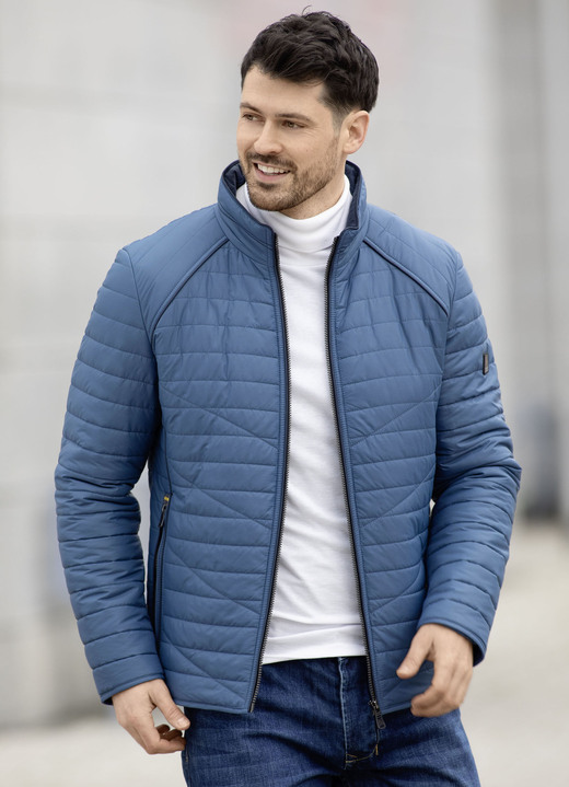 Jacken & Mäntel - Steppkurzjacke von „Gate One“ in 4 Farben, in Größe 048 bis 064, in Farbe BLAU