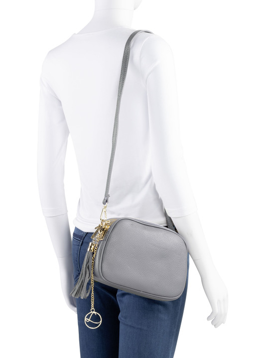 Taschen - Laurina, Tasche, Damen, mit abnehmbarem Umhängeriemen, in Farbe GRAU Ansicht 3