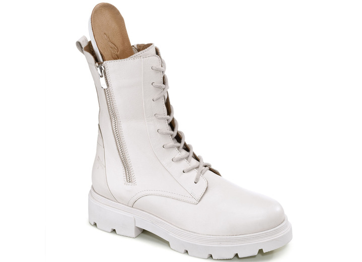 - Libelle Schnür-Stiefelette, in Größe 036 bis 042, in Farbe BEIGE Ansicht 2