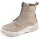 - Libelle Bootie aus Nappaleder mit Zier-Reißverschluss, in Größe 036 bis 042, in Farbe TAUPE – Farbe TAUPE – Ansicht 1