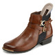 Stiefel & Stiefeletten - Caprice, schicke Damen-Stiefeletten, Weite G, mit herausnehmbarer Decksohle – Farbe BRAUN-DUNKELBRAUN – Ansicht 2 Stiefel & Stiefeletten - Caprice, schicke Damen-Stiefeletten, Weite G, mit herausnehmbarer Decksohle, in Größe 3 1/2 bis 8, in Farbe SCHWARZ-GRAU – Farbe BRAUN-DUNKELBRAUN – Ansicht 2