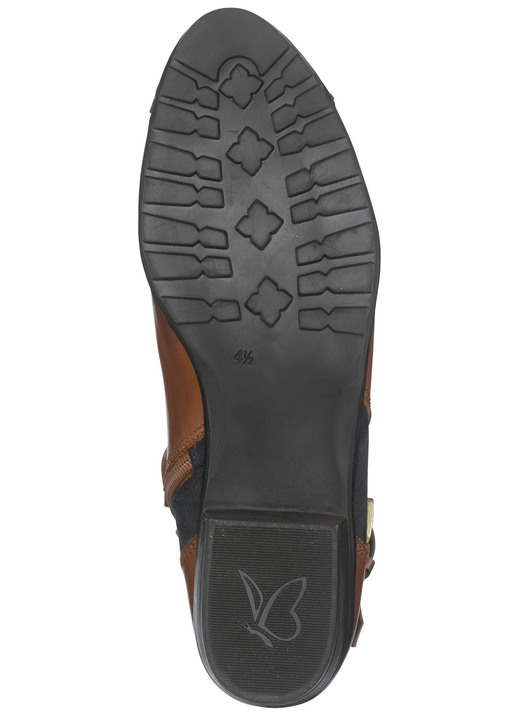 Stiefel & Stiefeletten - Caprice, schicke Damen-Stiefeletten, Weite G, mit herausnehmbarer Decksohle, in Größe 3 1/2 bis 8, in Farbe SCHWARZ-GRAU Ansicht 7