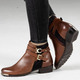 Stiefel & Stiefeletten - Caprice, schicke Damen-Stiefeletten, Weite G, mit herausnehmbarer Decksohle – Farbe BRAUN-DUNKELBRAUN – Ansicht 9 Stiefel & Stiefeletten - Caprice, schicke Damen-Stiefeletten, Weite G, mit herausnehmbarer Decksohle, in Größe 3 1/2 bis 8, in Farbe SCHWARZ-GRAU – Farbe BRAUN-DUNKELBRAUN – Ansicht 9