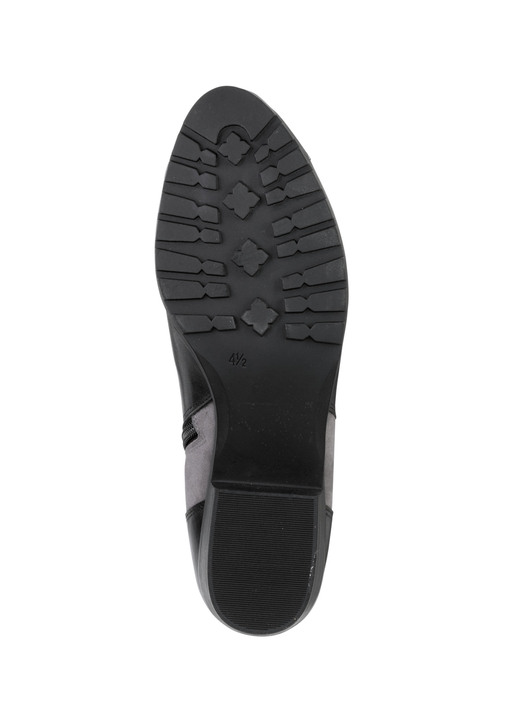 Stiefel & Stiefeletten - Caprice, schicke Damen-Stiefeletten, Weite G, mit herausnehmbarer Decksohle Ansicht 3 Stiefel & Stiefeletten - Caprice, schicke Damen-Stiefeletten, Weite G, mit herausnehmbarer Decksohle, in Größe 3 1/2 bis 8, in Farbe SCHWARZ-GRAU Ansicht 3