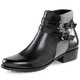 Stiefel & Stiefeletten - Caprice, schicke Damen-Stiefeletten, Weite G, mit herausnehmbarer Decksohle, in Größe 3 1/2 bis 8, in Farbe SCHWARZ-GRAU – Farbe SCHWARZ-GRAU – Ansicht 1