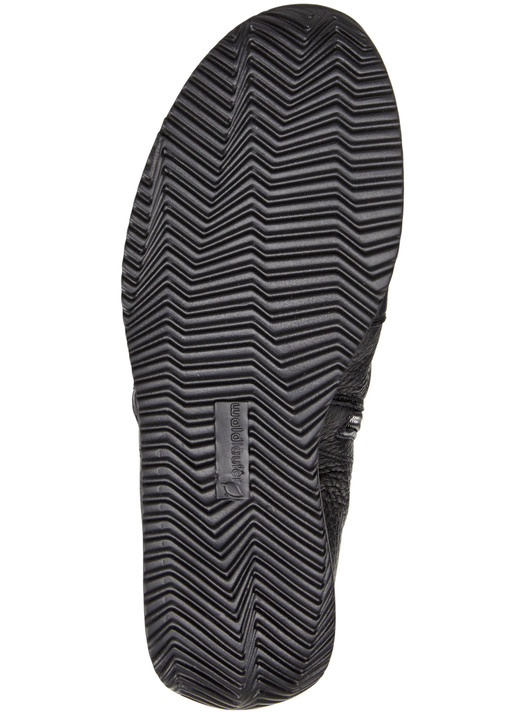 Stiefel & Stiefeletten - Waldläufer, bequeme Damen-Stiefeletten, Weite H, aus Hirschleder, in Größe 3 1/2 bis 8, in Farbe MARINE Ansicht 13