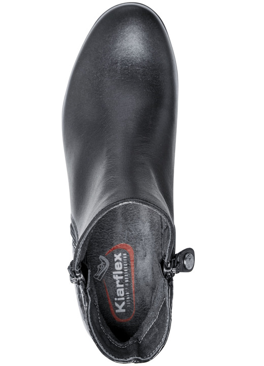 Stiefel & Stiefeletten - ELENA EDEN, elegante Damen-Stiefeletten, Weite G, mit herausnehmbarem Fußbett, in Größe 036 bis 042, in Farbe BURGUND Ansicht 5