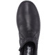 - Gemini Stiefelette aus teilweise bedrucktem Rind-Nappaleder – Farbe SCHWARZ – Ansicht 3 - Gemini Stiefelette aus teilweise bedrucktem Rind-Nappaleder, in Größe 036 bis 042, in Farbe SCHWARZ – Farbe SCHWARZ – Ansicht 3