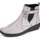 - Gemini Stiefelette aus teilweise bedrucktem Rind-Nappaleder – Farbe KIESEL – Ansicht 1 - Gemini Stiefelette aus teilweise bedrucktem Rind-Nappaleder, in Größe 036 bis 042, in Farbe KIESEL – Farbe KIESEL – Ansicht 1
