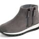 - Bootie mit zwei Reißverschlüssen, in Größe 036 bis 042, in Farbe GRAU – Farbe GRAU – Ansicht 1