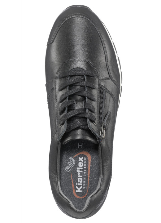 Slipper & Schnürschuhe - ELENA EDEN, sportliche Damen-Sneaker, Weite H, mit herausnehmbarem Fußbett, in Größe 036 bis 042, in Farbe SCHWARZ Ansicht 3