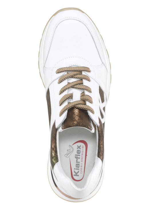 - Sneaker im modischem Design, in Größe 036 bis 042, in Farbe WEISS Ansicht 4