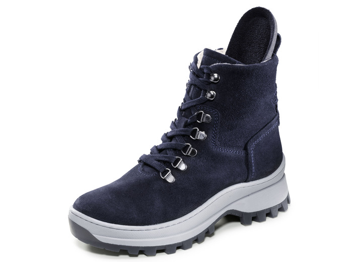 - Stiefelette im angesagten Look, in Größe 036 bis 042, in Farbe DUNKELBLAU Ansicht 2