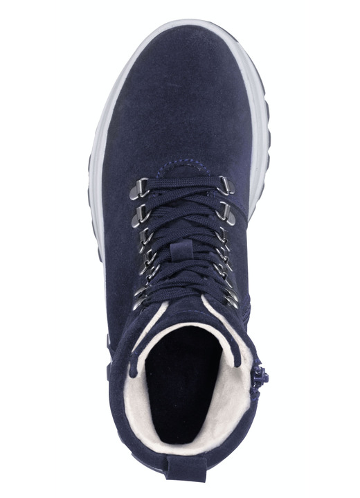 - Stiefelette im angesagten Look, in Größe 036 bis 042, in Farbe DUNKELBLAU Ansicht 3