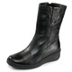 Stiefel & Stiefeletten - ELENA EDEN, gefütterte Damen-Stiefel, Winterschuhe, Weite H, mit Lammfell, in Größe 036 bis 041, in Farbe SCHWARZ – Farbe SCHWARZ – Ansicht 1