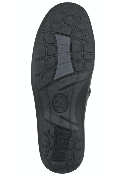 - ELENA EDEN Bootie aus Nubukleder, in Größe 036 bis 042, in Farbe GRAU Ansicht 4