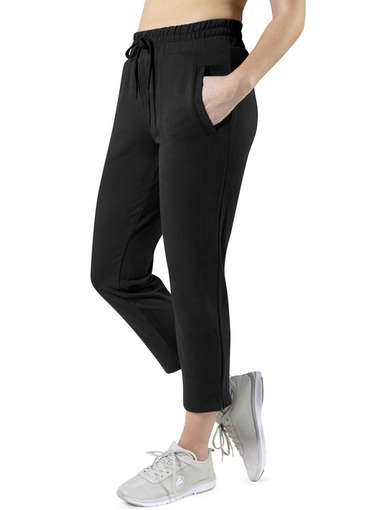 Freizeithosen - 7/8-Freizeithose in 4 Farben Ansicht 4 Freizeithosen - 7/8-Freizeithose in 4 Farben, in Größe 3XL (52/54) bis XXL (48/50), in Farbe MARINE Ansicht 4