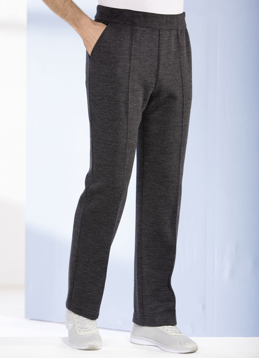 Freizeithosen - „Athlet“-Kurhose in 7 Farben Ansicht 9 Freizeithosen - „Athlet“-Kurhose in 7 Farben, in Größe 023 bis 062, in Farbe STAHLBLAU Ansicht 9