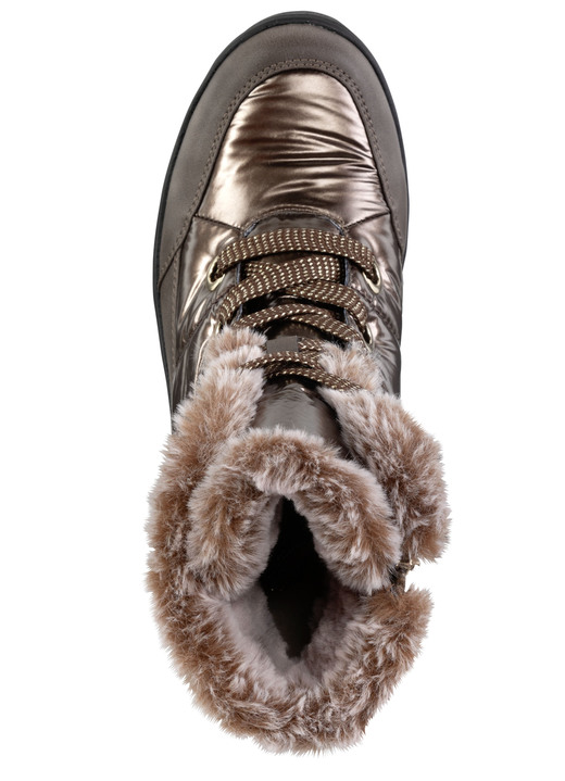 Stiefel & Stiefeletten - ELENA EDEN, gefütterte Damen-Boots, Winterschuhe, Weite G, mit herausnehmbarem Fußbett, in Größe 3 1/2 bis 8, in Farbe PERLWEISS-GRAU Ansicht 11