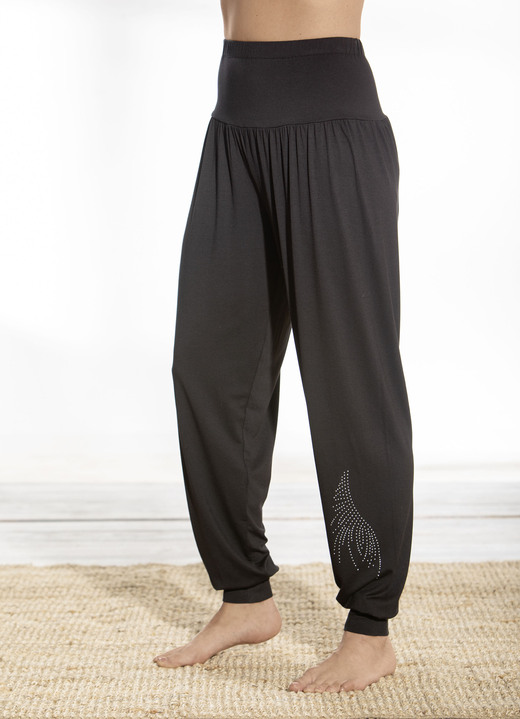 Freizeithosen - Pump-Hose von Plantier Ansicht 2 Freizeithosen - Pump-Hose von Plantier, in Größe 036 bis 054, in Farbe MARINE Ansicht 2