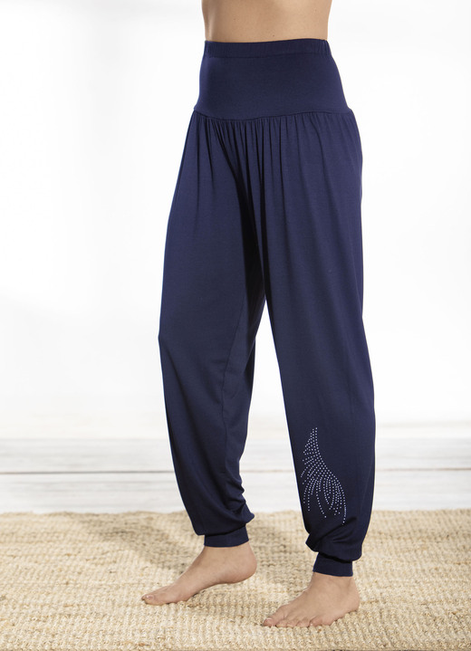 Freizeithosen - Pump-Hose von Plantier, in Größe 036 bis 054, in Farbe SCHWARZ Ansicht 2