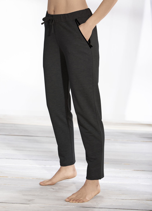 Freizeithosen - Hose mit bequemem Dehnbund, in Größe 018 bis 054, in Farbe MARINE Ansicht 2