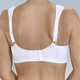 - BH mit Jacquard-Dessin, in Größe 080 bis 110, in Cup C, in Farbe WEISS – Farbe WEISS – Ansicht 2