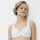 Bügel-BH - Triumph Modern Lace+Cotton Bügel-BH mit Elastikspitze, in Größe 075 bis 105, in Cup C, in Farbe WEISS – Farbe WEISS – Ansicht 2