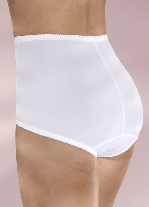 Miederhosen - Zweierpack Speidel Miederhosen mit Verstärkung, in Größe 075 bis 100, in Farbe WEISS Ansicht 2