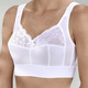 Soft-BH - BH mit extrabreitem Unterbrustband – Farbe WEISS Soft-BH - BH mit extrabreitem Unterbrustband, in Größe 080 bis 120, in Cup B, in Farbe WEISS