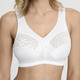 BH mit Spitze - Susa Zweierpack BH mit Unterbruststütze, in Größe 080 bis 115, in Cup F, in Farbe 2X WEISS
