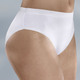Slips - Fünferpack Slips mit glänzenden Abschlüssen, auch als Spar-Zehnerpack erhältlich, in Größe 036 bis 052, in Farbe WEISS, in Ausführung Fünferpack Slips – Farbe WEISS – Ansicht 2