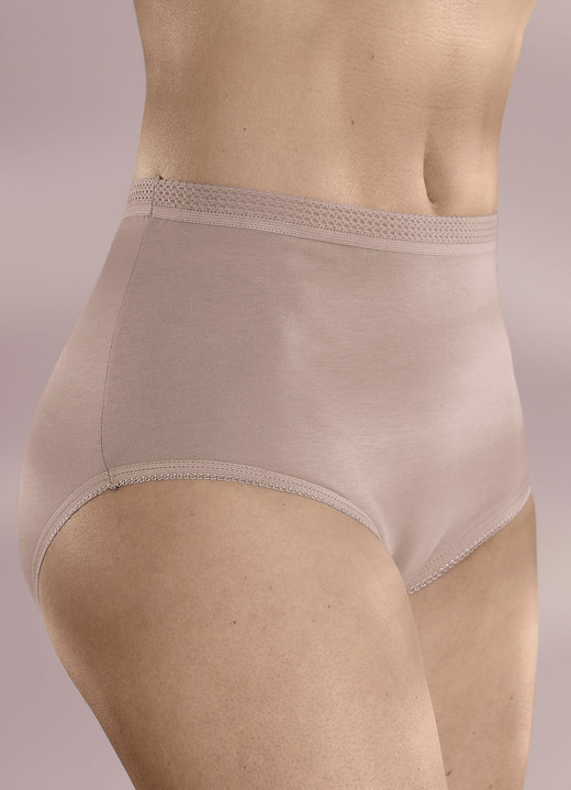 Slips - Fünferpack Slips mit elastischen Abschlüssen, in Größe 040 bis 060, in Farbe AQUA Ansicht 5