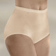Slips - Sloggi Dreierpack Maxi Slip mit elastischen Abschlüssen – Farbe HAUT – Ansicht 1 Slips - Sloggi Dreierpack Maxi Slip mit elastischen Abschlüssen, in Größe 038 bis 058, in Farbe WEISS – Farbe HAUT – Ansicht 1
