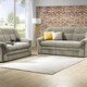 Sessel - Frei im Raum aufstellbare Polstermöbel – Farbe BEIGE – Ansicht 2 Sessel - Frei im Raum aufstellbare Polstermöbel, in Farbe BRAUN, in Ausführung Hocker – Farbe BEIGE – Ansicht 2