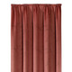 Klassisch - Blickdichter Verdunkelungsschal mit Kräuselband – Farbe TERRA – Ansicht 1 Klassisch - Blickdichter Verdunkelungsschal mit Kräuselband, in Größe 358 (H145xB140 cm) bis 456 (H245xB140 cm), in Farbe BEIGE – Farbe TERRA – Ansicht 1